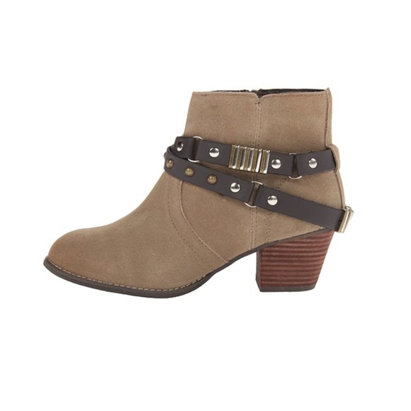 NEW DV by Dolce Vita Women's Jacy Ankle Boots Suede Zipper - Picture 3 of 12